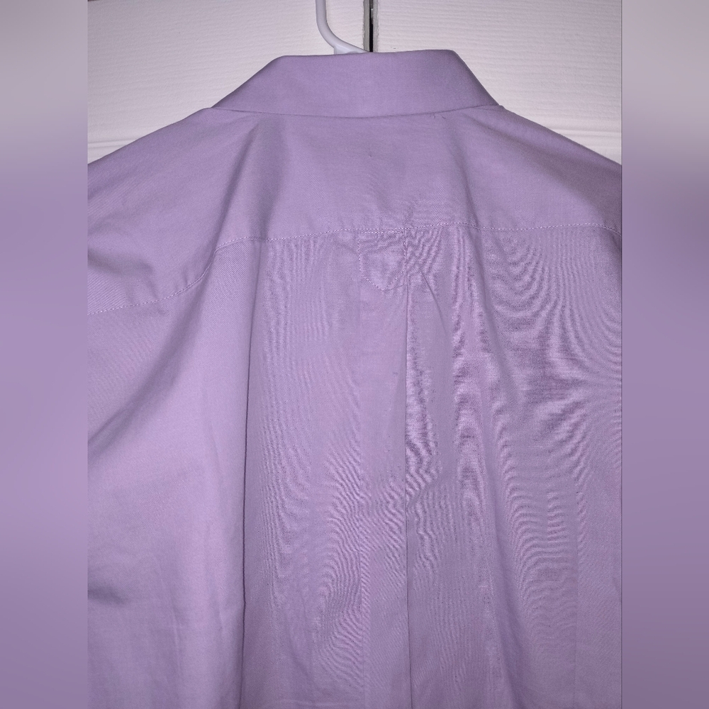 Rare nwot  American rag purple violet mens button down casual button down shirt - Picture 11 of 16
